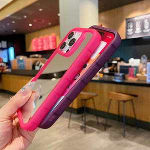 Funda estilo coreano para iPhone 15 Pro Max, compatible con 14/13, con espejo de maquillaje simple, marco para fotos, a prueba de golpes y protectora. - Product Image 4