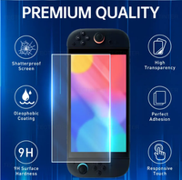 Protection d'écran en verre trempé anti-rayures HD transparente pour Nintendo Switch 2, PS5, ASUS Portal – Accessoires de jeu en aluminium de haute qualité