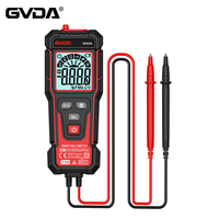 GVDA Multimeter LCD Digital 4-Digit Penguji Tegangan 4000 Counts 600V AC/DC Volt Meter NCV Urutan Fasa Auto Ranging