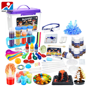 Boîte en plastique portable, ensemble de jeux scientifiques, laboratoire d'expérimentation, 80 ensembles d'expériences, jouet - Product Image 6