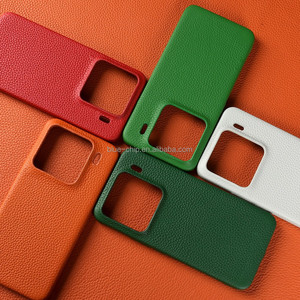 Haute Qualité Couverture Complète Protection Lichee Motif En Cuir Véritable Forte Magnétique Téléphone étui pour Xiaomi 15 14 <span class=keywords><strong>13</strong></span> Pro Ultra - Product Image 2