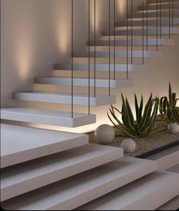 Forestar Factory <span class=keywords><strong>Escalier</strong></span> flottant de haute qualité rentable avec atterrissages pour villa - Product Image 6