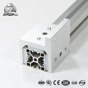 Profilo a T-Slot <span class=keywords><strong>in</strong></span> <span class=keywords><strong>alluminio</strong></span> estruso a forma di <span class=keywords><strong>H</strong></span> per cuscinetti lineari pesanti - Product Image 5