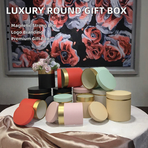 Caja de Regalo de Lujo con Borde Dorado, Logotipo Personalizado, Cartón con Materiales Reciclados, Forro de Esponja, Organización del Hogar, Embalaje para Regalos de Fiesta - Product Image 2