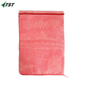 Bolsa de malla de polipropileno roja y blanca de 50 kg para cebolla, patata, zanahoria - Product Image 3