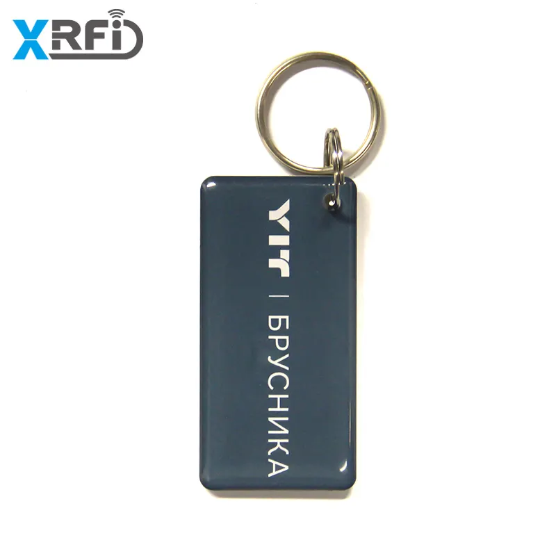 LLavero de epoxi NFC TK4100 Fobs, Control inteligente, gestión RFID, para Control de acceso, precio de fábrica