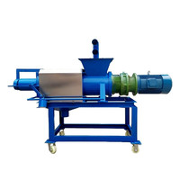 Machine de déshydratation automatique de fumier de vache d'utilisation de déchets de ferme/déshydrateur de séparateur solide-liquide de vache pour le traitement de fumier de déchets