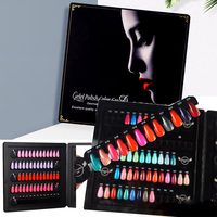 Nouveau Design magnétisé 120 168 192 couleurs livre d'affichage détachable UV Gel vernis ongles nuancier affichage livre avec des conseils d'ongles gratuits