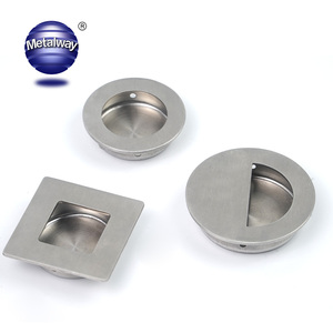 Hot Selling Modern Stainless Steel Recessed Hidden Flush Kitchen Cabinet Door Pull Handle - Product Image 3