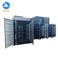 Conteneur de stockage mini ISO très demandé, idéal pour le transport de marchandises, structure en acier durable et respirante, couleur personnalisable