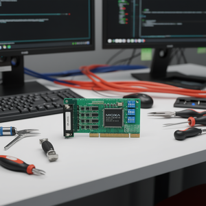 Tarjeta Serial PCI de Bajo Perfil Universal Moxa CP-114UL de 4 Puertos RS-232/422/485 con Conector DB9 - Product Image 3