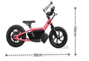 250W 36V 16 pulgadas Niños Sin Pedal Bicicleta, Scooter Eléctrico Powered Kids Baby self mini Balance Bike - Product Image 4
