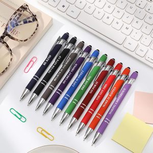 Stylo bille en aluminium personnalisé avec logo publicitaire, idéal pour les cadeaux d'entreprise promotionnels – Vente en gros à chaud - Product Image 3