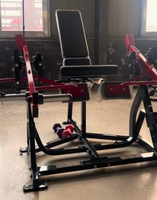 Machine à extensions de jambes assises indépendante à charge libre SK Commercial Gym pour l'entraînement de la force des quadriceps