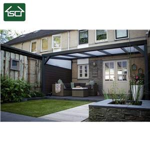 <span class=keywords><strong>Couverture</strong></span> de toit de balcon en plastique, pergola européenne transparente, 2 pièces - Product Image 4