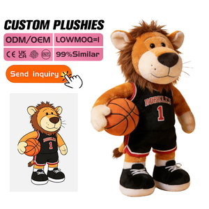 Usine OEM ODM : Maillots personnalisés en coton PP super doux pour mascotte en peluche, événements sportifs 2027 (football, basketball), équipes nationales - Product Image 2
