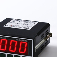 Tachometer Kecepatan Digital LED 4-Digit Industri dengan Casing Plastik untuk Pengujian Kecepatan Motor Lini Produksi