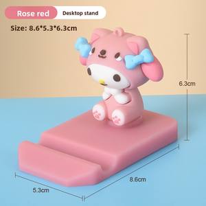 Soporte Creativo para Teléfono Móvil con Diseño de Muñeco, Multifuncional, Adorable, para Cama, Escritorio, Universal, Personalizable - Product Image 6