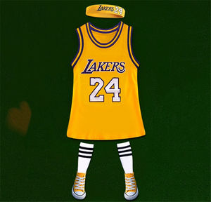 Ventes en gros de maillots de basket-ball pour enfants de haute qualité, robes d'été pour petites filles, robes pour enfants et adultes - Product Image 6