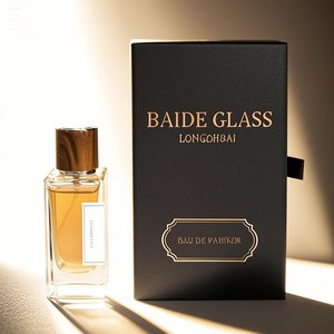 Wholesale Arab Perfume Empty <b>Bottle</b> Clear Aluminum Pump Sprayer Crimp 30ml 50ml 100ml Glass Square Perfume <b>Bottle</b> With Gift Box - Product Image 5