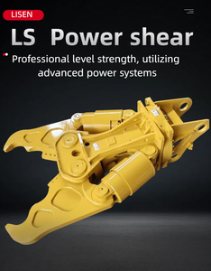 LISEN - Accessoire de <span class=keywords><strong>démolition</strong></span> pour excavatrice - Concasseur hydraulique pour béton - Lame en acier allié haute résistance - Garantie 1 an - Construction - Product Image 1