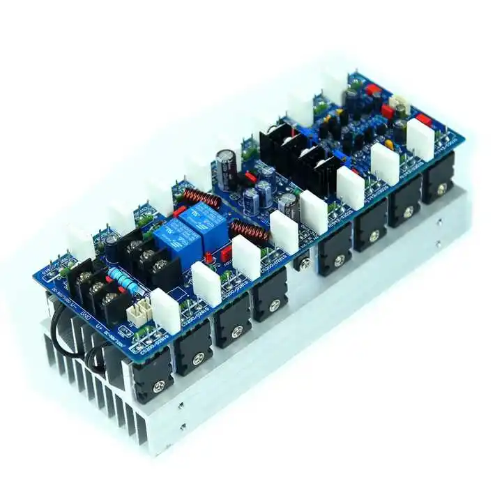 C5200 A1943 Tube 600W+600W High Power 2.0 Channel Stereo Professional Stage Audio Amplifier Board