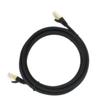 Câble Ethernet Cat8, extérieur et intérieur, haute vitesse 26AWG, 2000Mhz avec connecteur RJ45 plaqué or