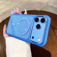 Étui de chargement magnétique sans fil transparent pour iPhone 18 Pro 17 16 15 14 Pro Max, coque antichoc en acrylique et PC