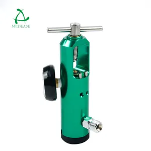 Regulador de Presión de Oxígeno Medicinal MEDEASE CGA 870 con Índice de Pines ME870-UF, Aleación de Aluminio con Núcleo Interior de Latón para Flujo de Oxígeno - Product Image 1