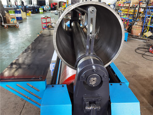 เครื่องรีดแผ่น W12 80*3000สำหรับงานหนักเครื่องดัดแผ่นไฮดรอลิก4ลูกกลิ้ง - Product Image 4