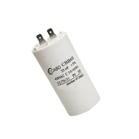 Condensateur à film polypropylène CABO CBB60 7,5 µF pour moteur de pompe submersible de puits profond 250 VCA/450 VCA 1~100 F Certifié IEC 61071
