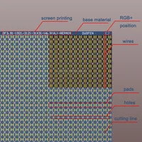 New P6-3535-125X120mm Circuit Paper ,Used for Repairing Damaged PCB Pads LED Display Repair