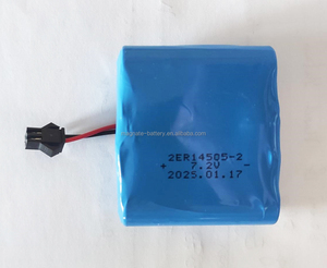 Magnate 7.2V 5400mAh tiểu Li-SOCl2 Pin gói <span class=keywords><strong>4</strong></span> <span class=keywords><strong>AA</strong></span> Kích thước er14505 kết nối cho các thiết bị gia dụng & Điện Tử tiêu dùng - Product Image 1