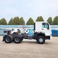 Pabrik dalam stok Harga Murah 2025 2026 baru Trailer traktor truk kepala 6x4 Sinotruk Howo 371 420 Hp