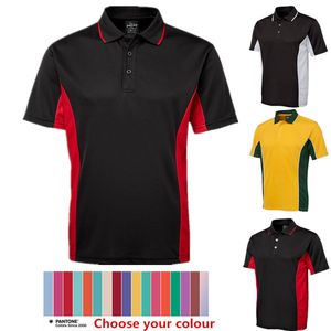 Vente en gros de polos à manches courtes en polyester 100% pour hommes - Product Image 4