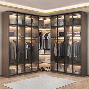 Armarios de Esquina en Forma de L Modernos y de Lujo YALIG, Muebles para Dormitorio, Vestidor - Product Image 3