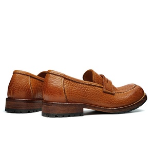 Customized Handmade Oxford <b>Pointed</b> Dress Shoes With Solid Laces And Closed At The Top Heightened For Men's Shoes - Product Image 6