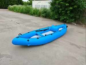 เรือคายัคแบบเป่า<span class=keywords><strong>ล</strong></span>ม เหมาะสำหรับการ<span class=keywords><strong>ล</strong></span>่องแก่งแ<span class=keywords><strong>ล</strong></span>ะกิจกรรมพักผ่อนอื่นๆ ผลิตจากวัส<span class=keywords><strong>ด</strong></span>ุ PVC ขายตรงจากโรงงาน - Product Image 1