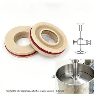 Guarnizione in PTFE per Settore Farmaceutico e Cosmetico, Classe VI FDA USP, Design Asettico per Sigillatura di Alberi di Agitatori e Miscelatori - Product Image 4