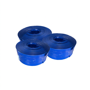 Tuyau d'irrigation goutte à goutte SSBO Premium Bleu 8 pouces, sur mesure 50M 100M, durable, flexible, anti-UV, haute pression, pour l'agriculture et les jardins - Product Image 1