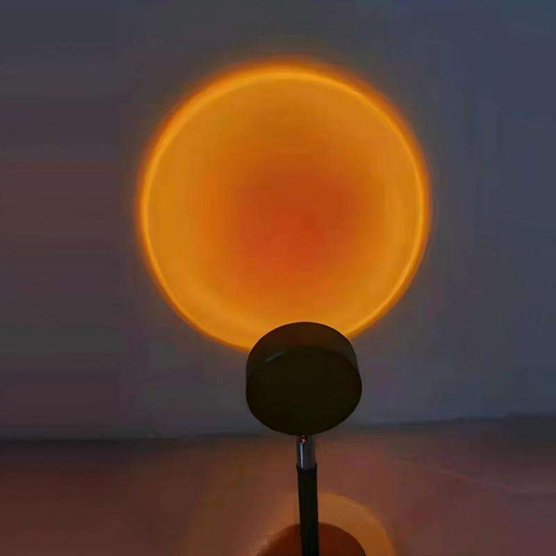 Couleur coucher de soleil noir-rouge