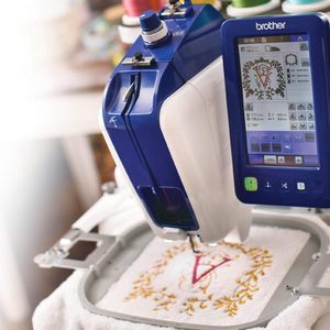 Máquina de <span class=keywords><strong>Coser</strong></span> y Bordar Automática Brother VR, Máquina de Bordar de Una Sola Aguja para Gorras y Bolsos - Product Image 6
