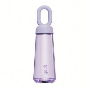 Petals-Shaped Reusable Water Bottlefood Safe <b>Plastic</b> Drinkwarehigh-Value Portable Car Cupstraw Adults Outdoor Useunbreakable - Product Image 4