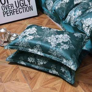 Cổ Điển Phong Cách Châu Âu Siêu Mềm Mượt <span class=keywords><strong>Jacquard</strong></span> <span class=keywords><strong>King</strong></span> Kích Thước Bộ Đồ Giường Hoa - Product Image 6