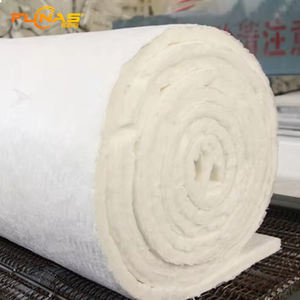 Funas feltro di lana di silicato di alluminio ad alta temperatura per l'isolamento esterno della camera da letto ottimo per l'isolamento esterno del magazzino - Product Image 5