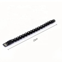 Bracelet universel Câble de chargeur de téléphone Câble de type C Charge rapide Micro Usb C Câbles de charge Chargeur de perles USB Type C Fil de données