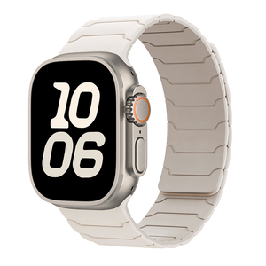 Adecuado para correas de reloj Samsung 5/6/7, <span class=keywords><strong>Huawei</strong></span> <span class=keywords><strong>GT</strong></span> <span class=keywords><strong>3</strong></span>/4/5/6 y correas de muñeca de fijación magnética de silicona Huami Armor Warrior - Product Image 1
