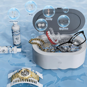 <span class=keywords><strong>Nettoyeur</strong></span> à ultrasons pour boucles d'oreilles 46 kHz, machine de nettoyage à ultrasons, machine de lavage pour <span class=keywords><strong>lunettes</strong></span>, <span class=keywords><strong>nettoyeur</strong></span> à ultrasons pour appareils dentaires - Product Image 3