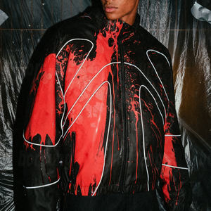 Chaqueta Impermeable de la Mejor Calidad Personalizada, Tejido para Ropa de Exterior, Chaquetas Reactivas al Calor para Hombre, Cortavientos, Chaqueta Térmica Reactiva al Calor - Product Image 3