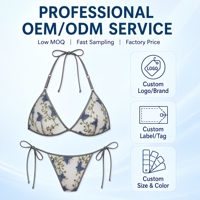 Ensemble de lingerie en maille florale brodée 3D, transparent, respirant, soutien-gorge et culotte, grande taille, vêtements de nuit pour femmes, sous-vêtements